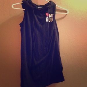 I'm selling a worn shirt that says ❤️my dog